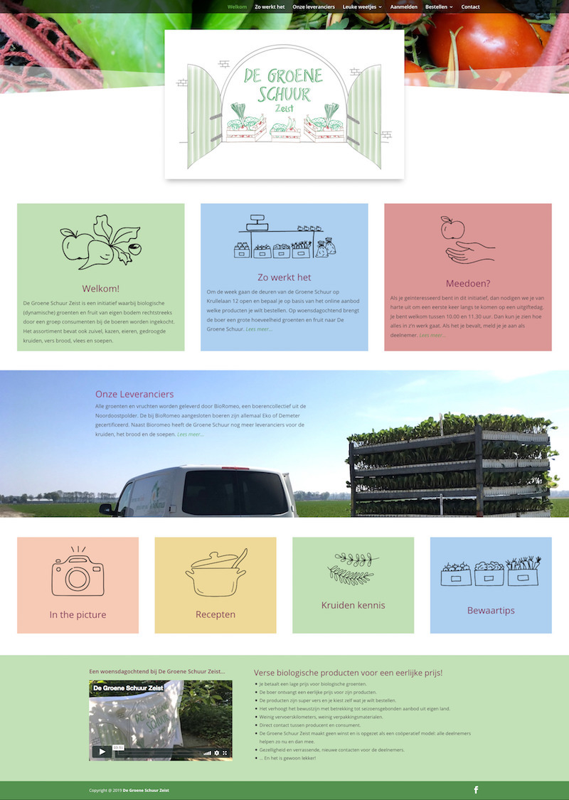 De Groene Schuur Zeist site
