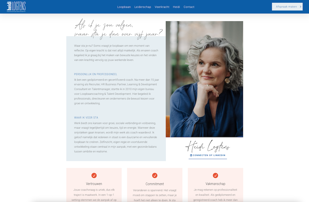 Heidi Logtens – Loopbaancoaching en talent development